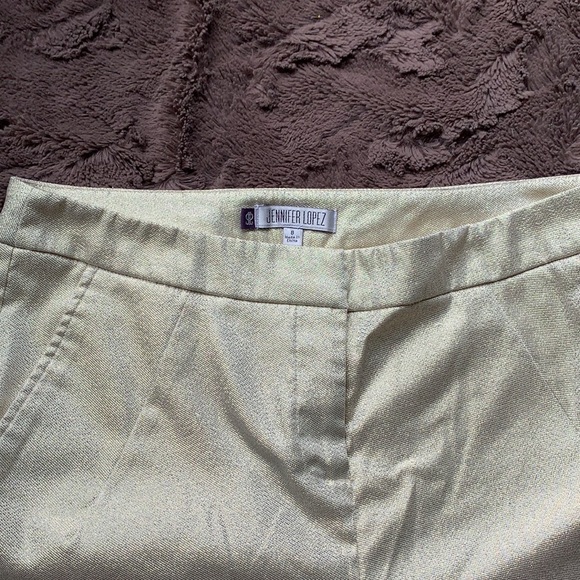 Jennifer Lopez Gold Pants - Picture 2 of 4